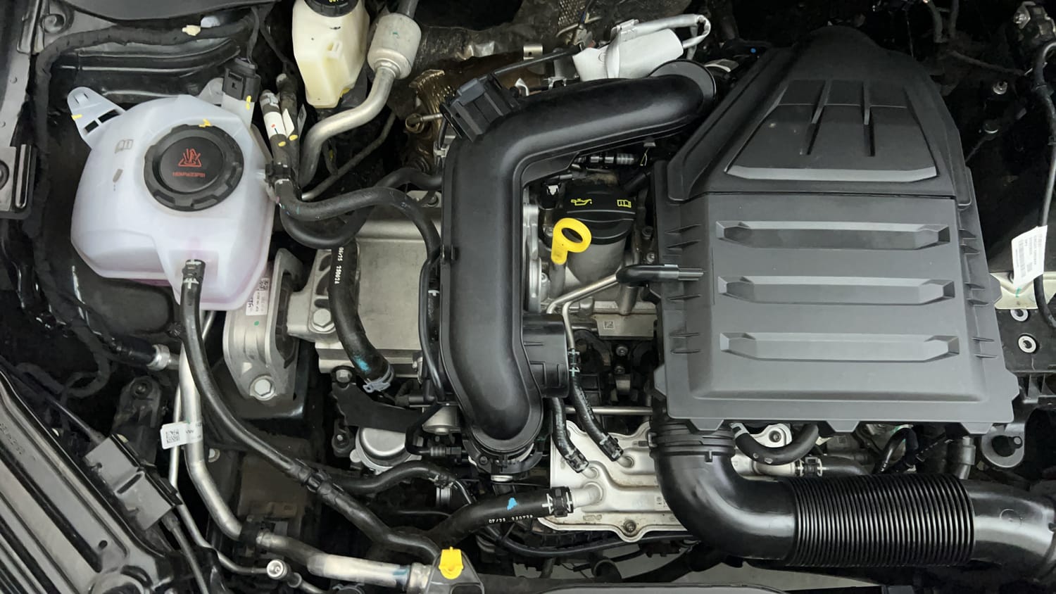 New Skoda Kylaq engine ENGINE RIGHT SIDE VIEW