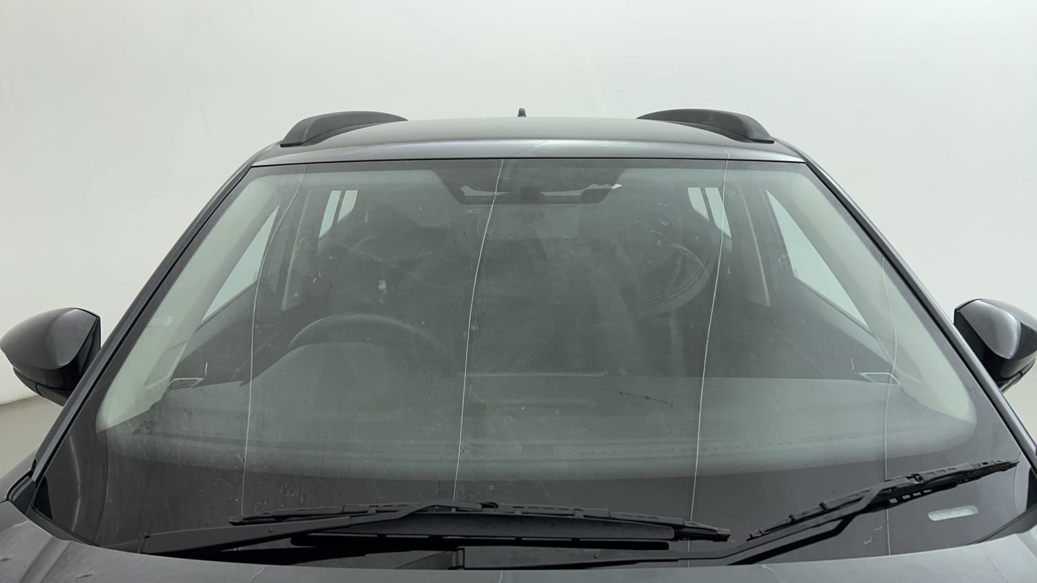 New Skoda Kylaq exterior FRONT WINDSHIELD VIEW
