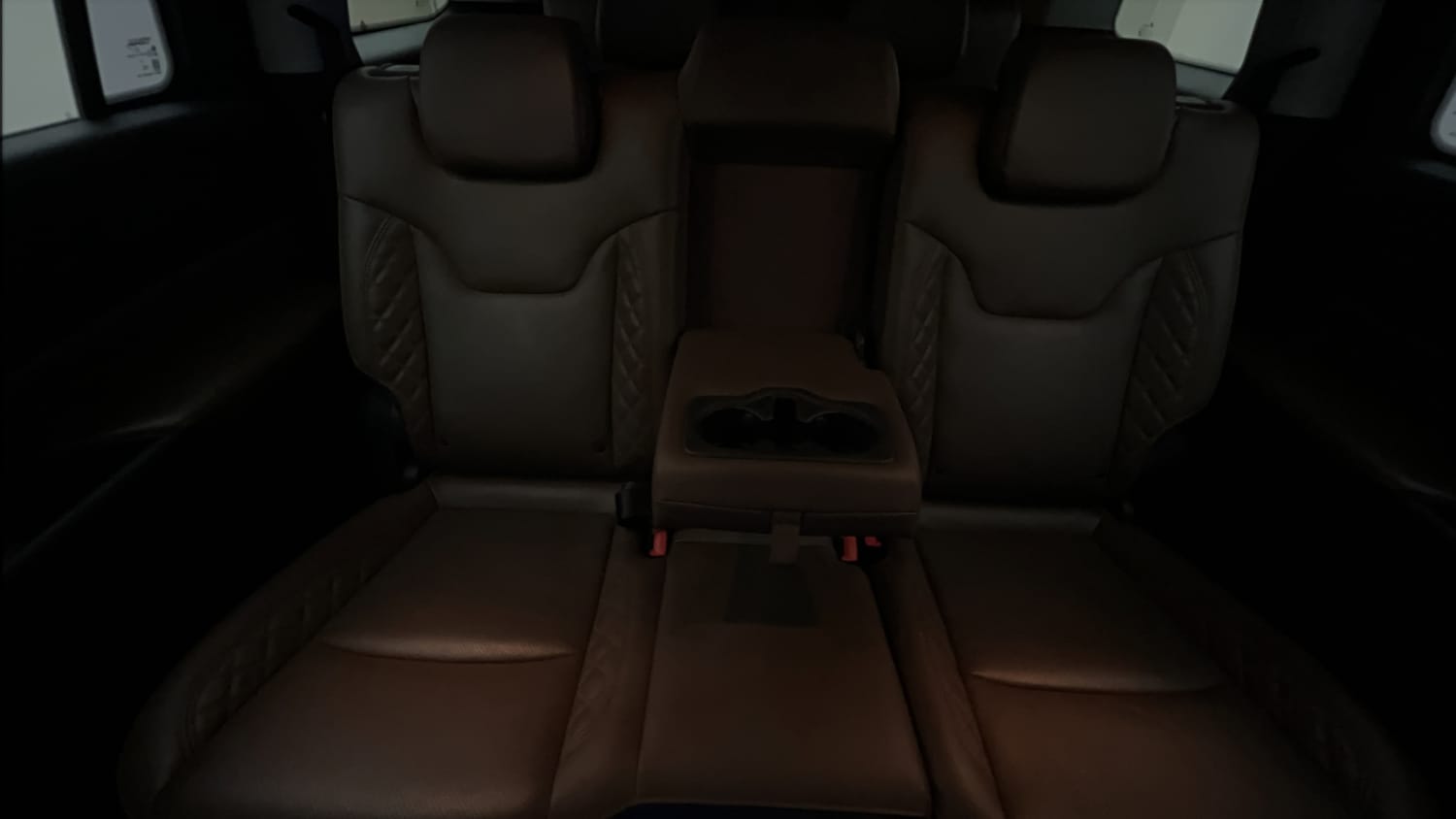 New Jeep Meridian interior REAR SEAT CONDITION VIEW