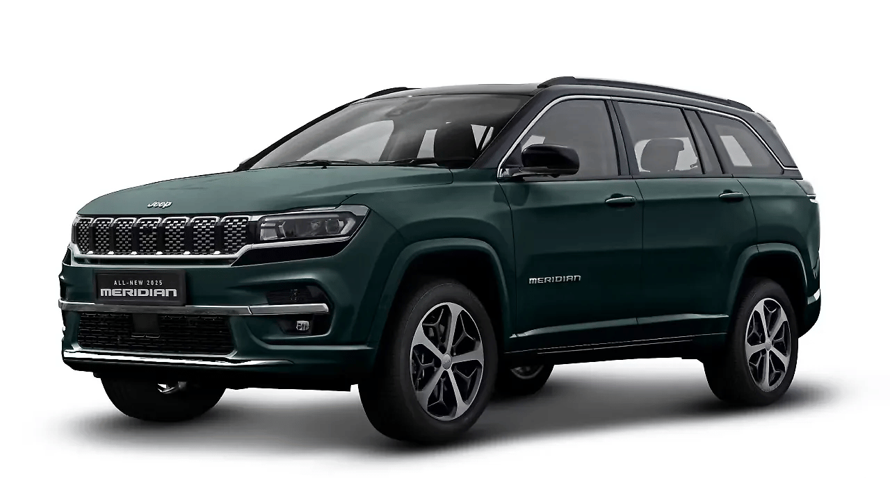 New Jeep Meridian Techno Metallic Green