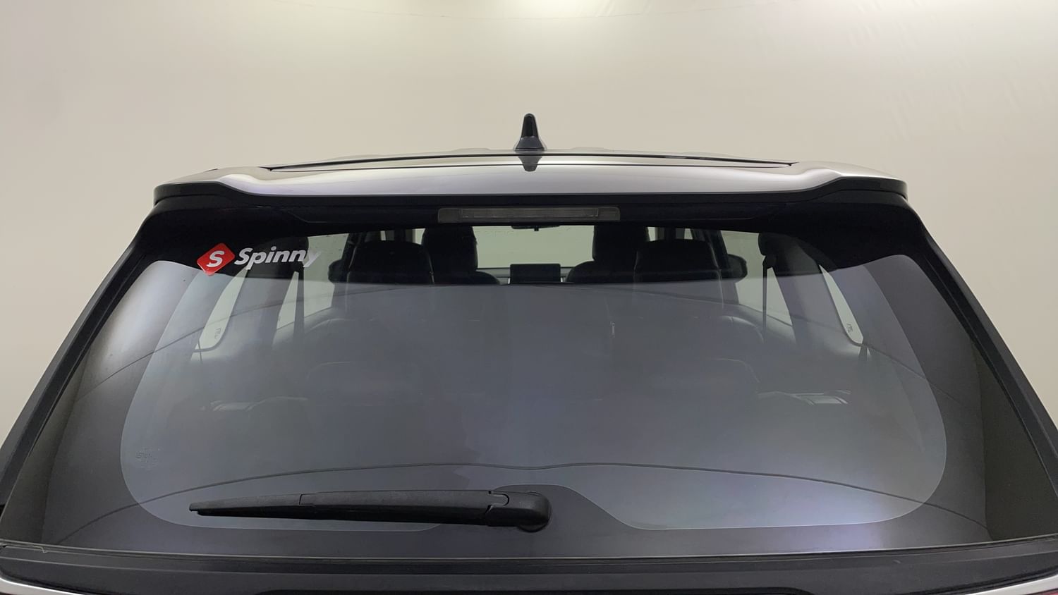 New Toyota Innova Hycross exterior BACK WINDSHIELD VIEW