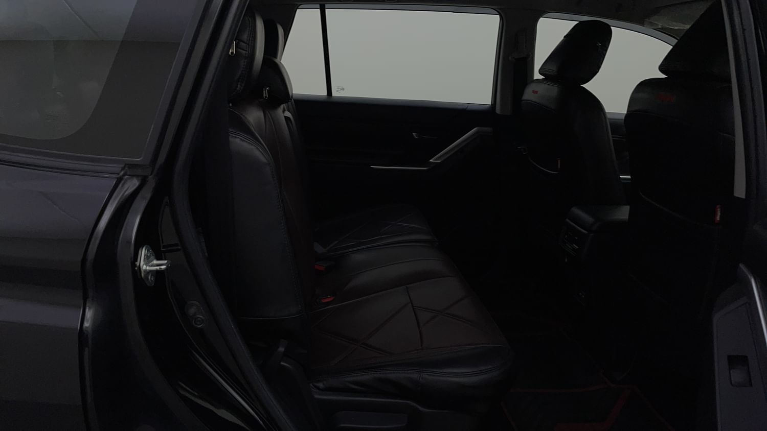 New Toyota Innova Hycross interior RIGHT SIDE REAR DOOR CABIN VIEW