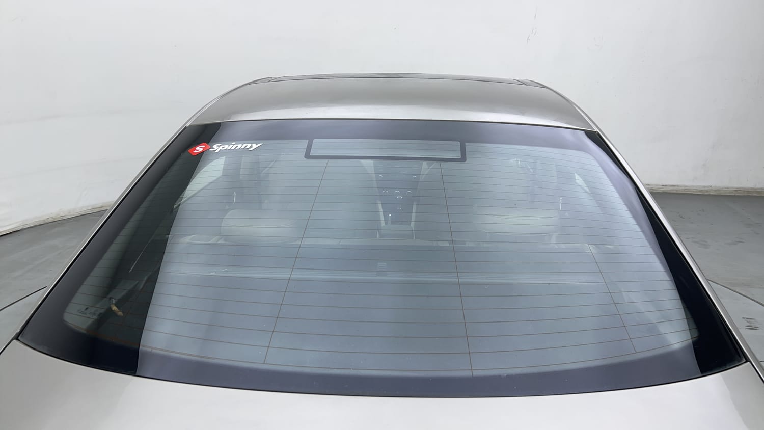 New Skoda Octavia exterior BACK WINDSHIELD VIEW