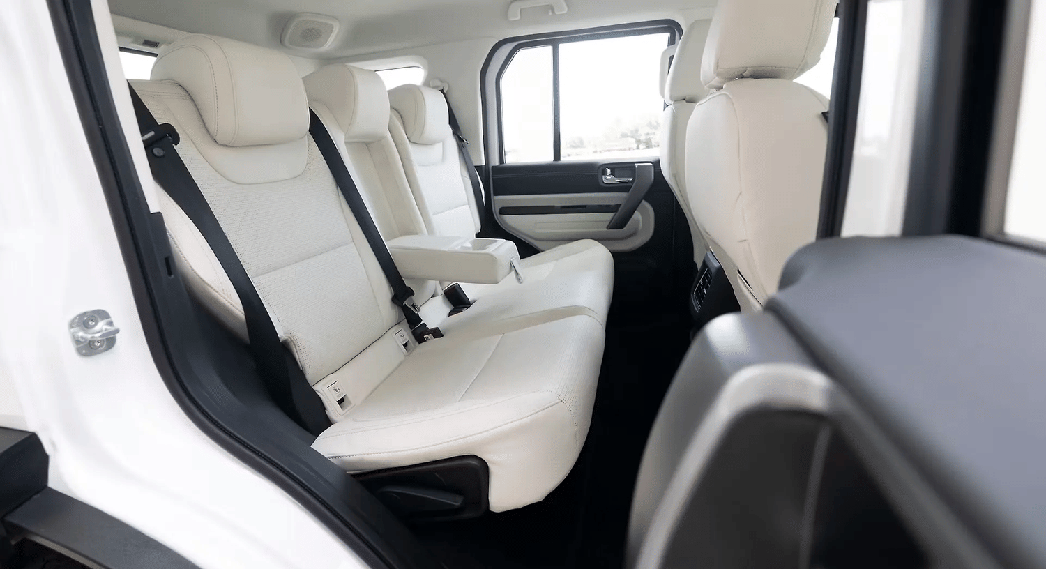 New Mahindra Thar Roxx interior REAR SEAT CONDITION VIEW