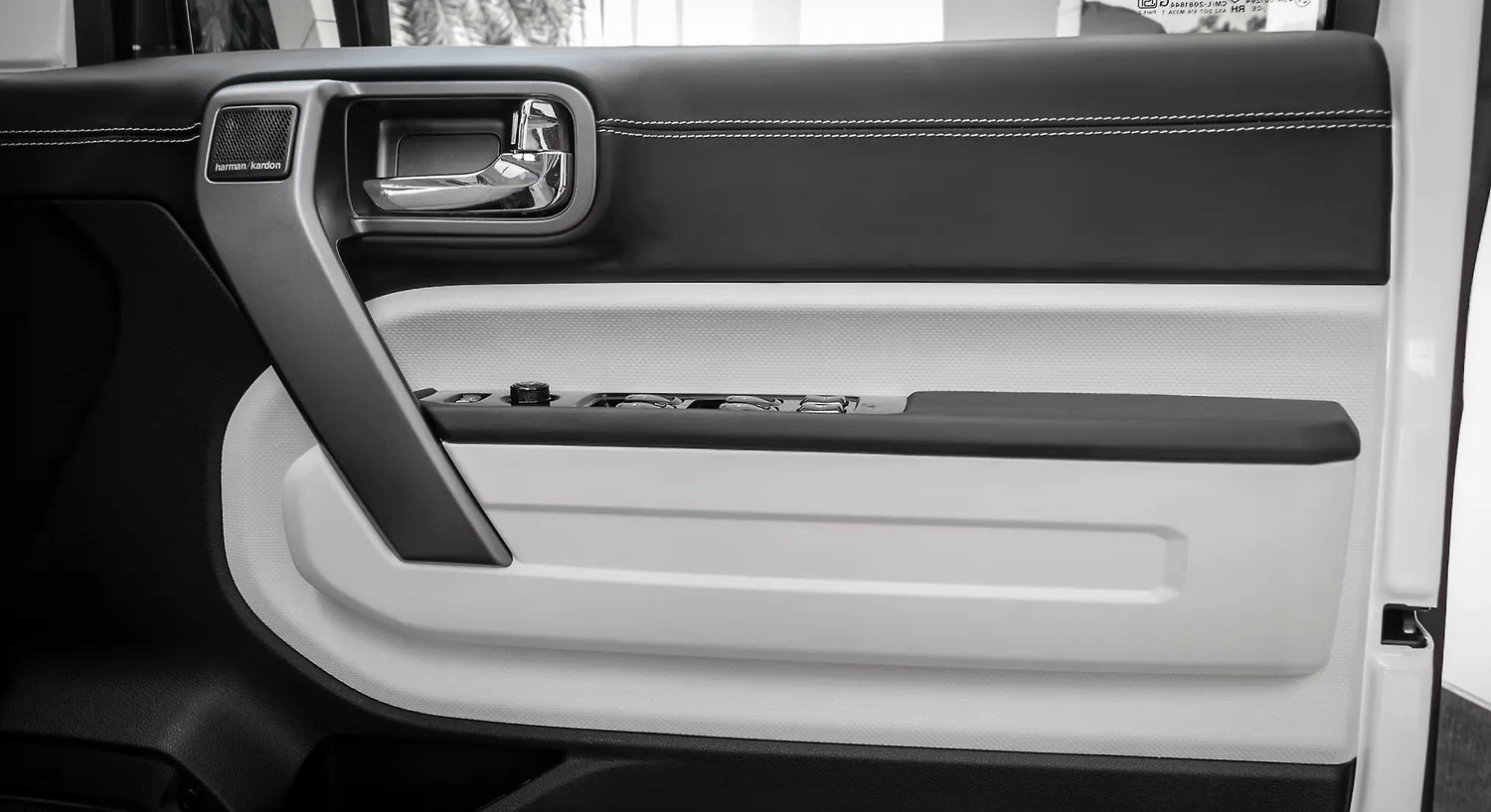 New Mahindra Thar Roxx interior RIGHT FRONT DOOR OPEN VIEW