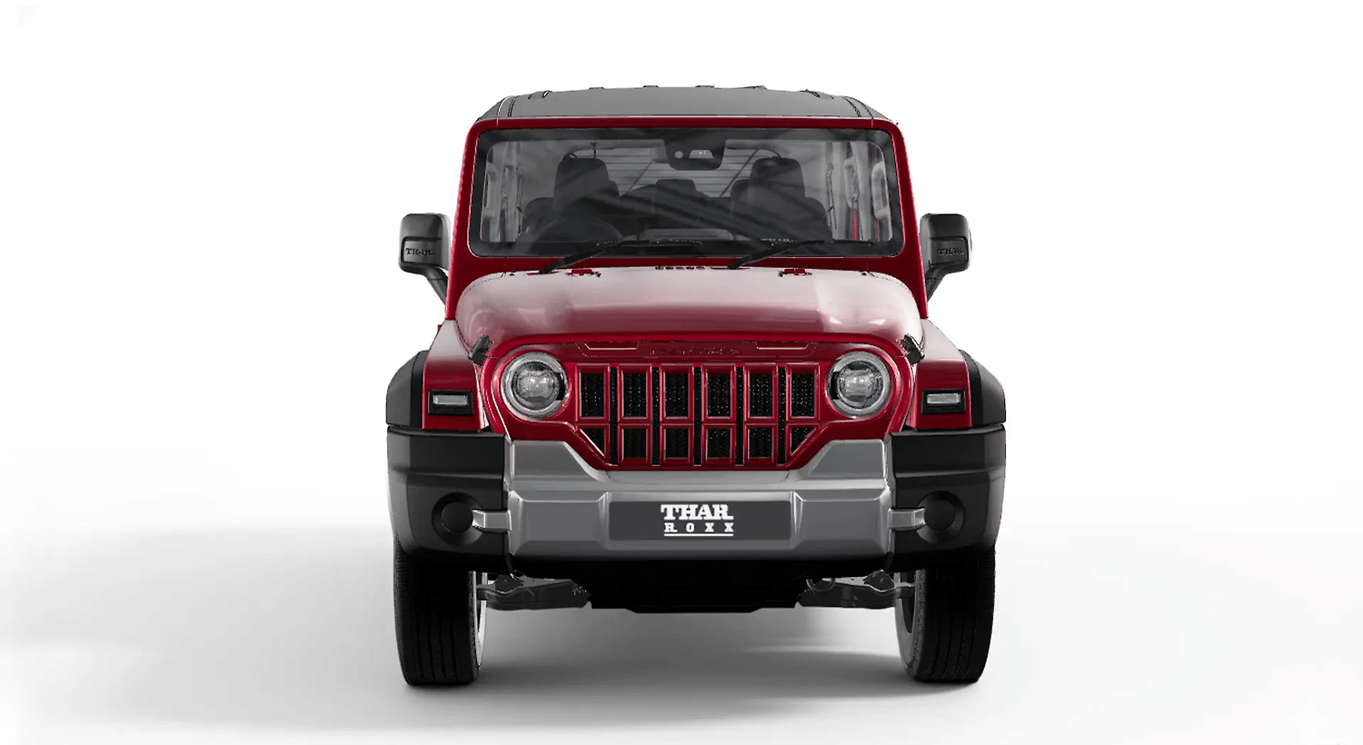 New Mahindra Thar Roxx exterior FRONT VIEW
