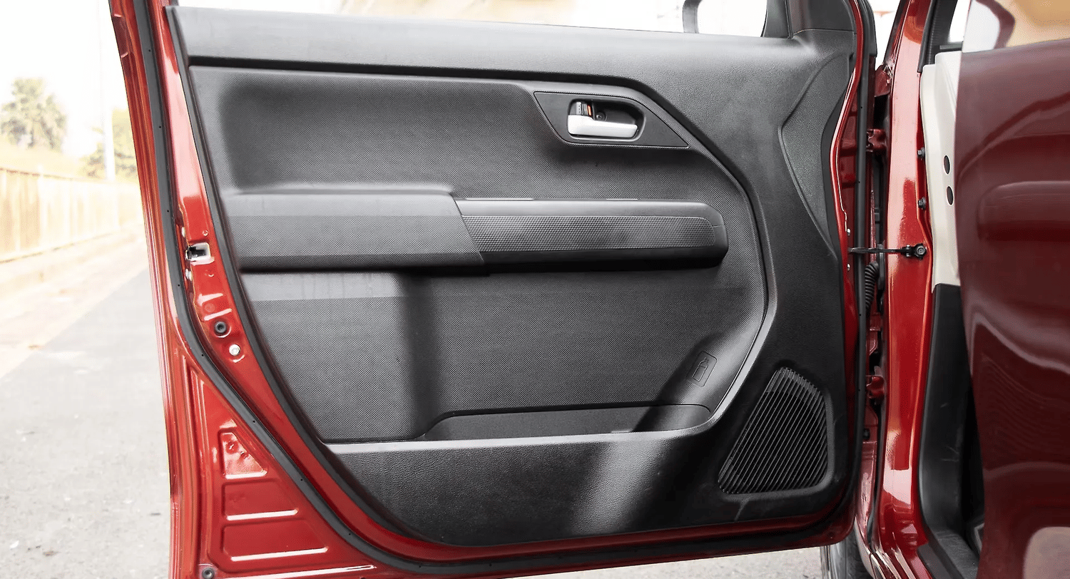 New Maruti Suzuki Wagon R interior LEFT REAR DOOR OPEN VIEW