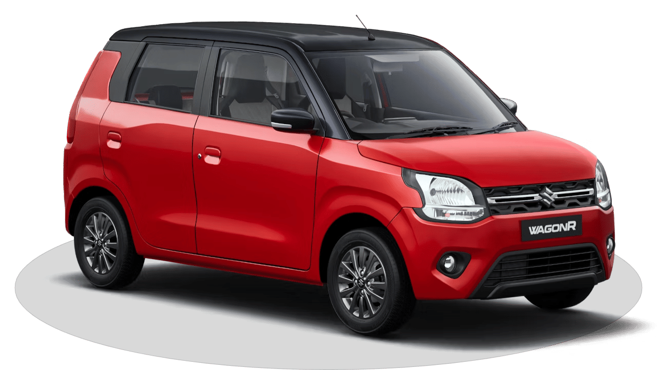 New Maruti Suzuki Wagon R exterior RIGHT FRONT CORNER VIEW