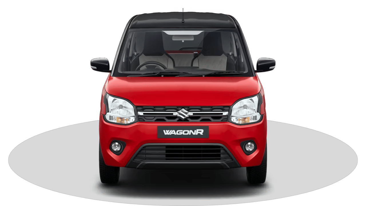New Maruti Suzuki Wagon R exterior FRONT VIEW