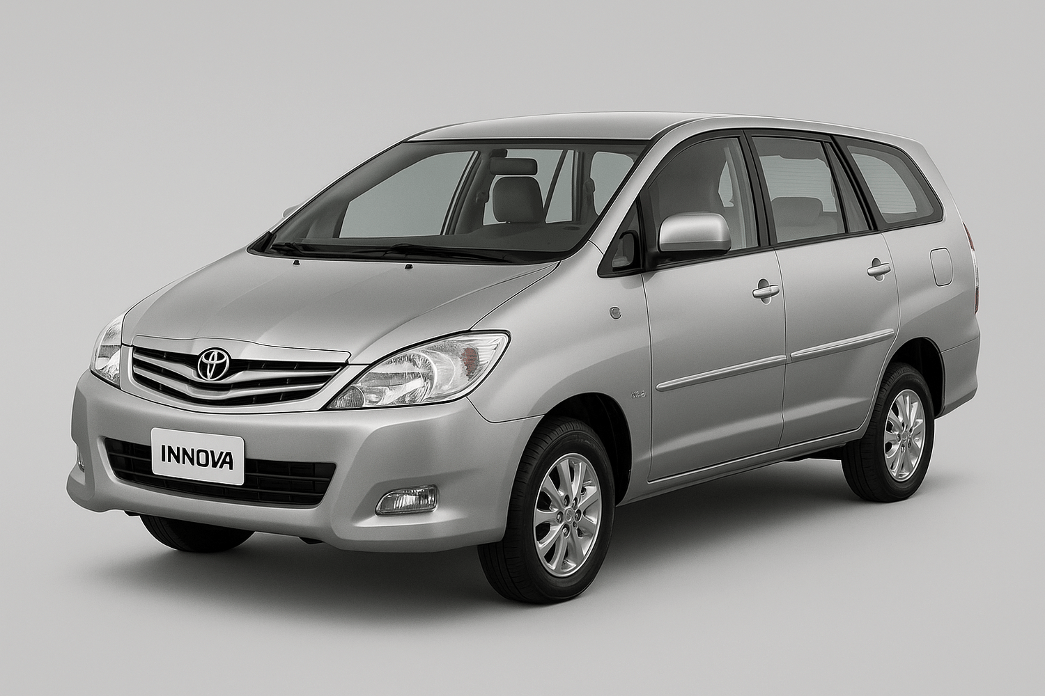 New Toyota Innova Silver Mica Metallic