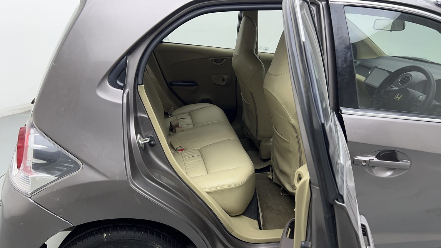 New Honda Brio interior RIGHT SIDE REAR DOOR CABIN VIEW