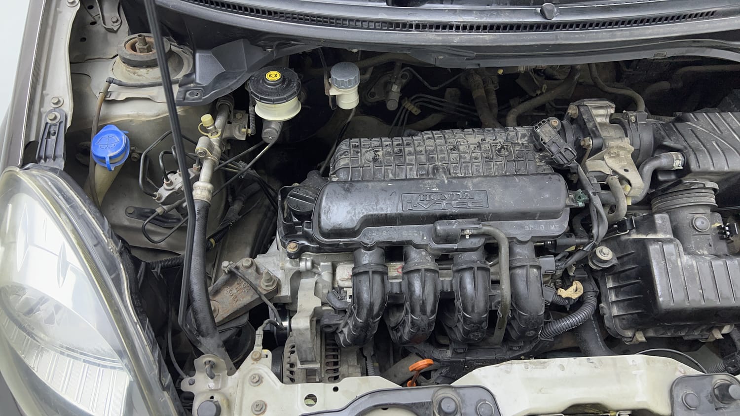 New Honda Brio engine ENGINE RIGHT SIDE VIEW