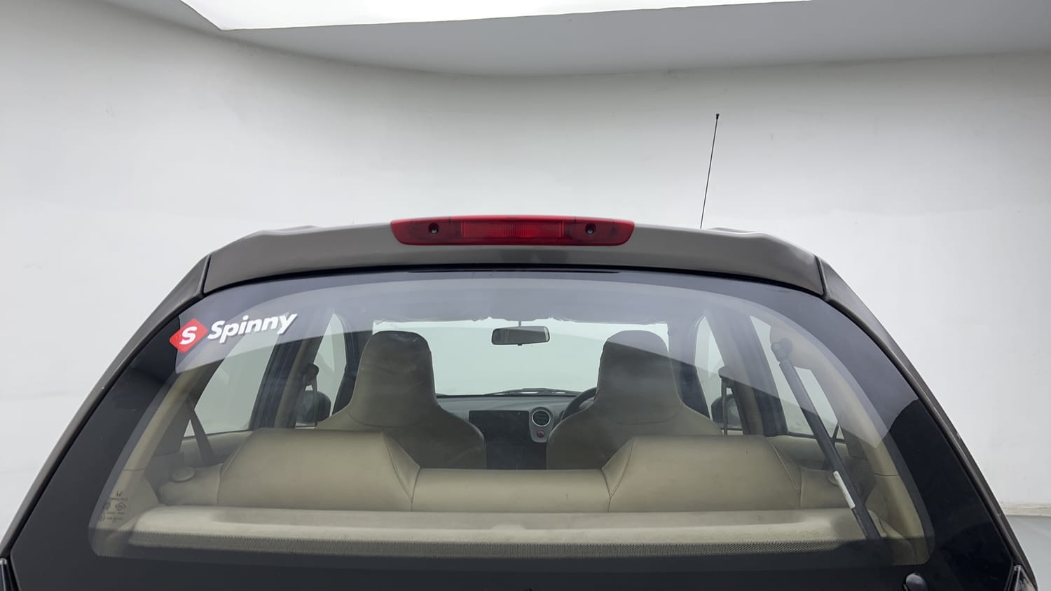New Honda Brio exterior BACK WINDSHIELD VIEW
