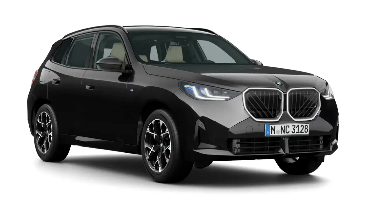 New BMW X3 Black Sapphire