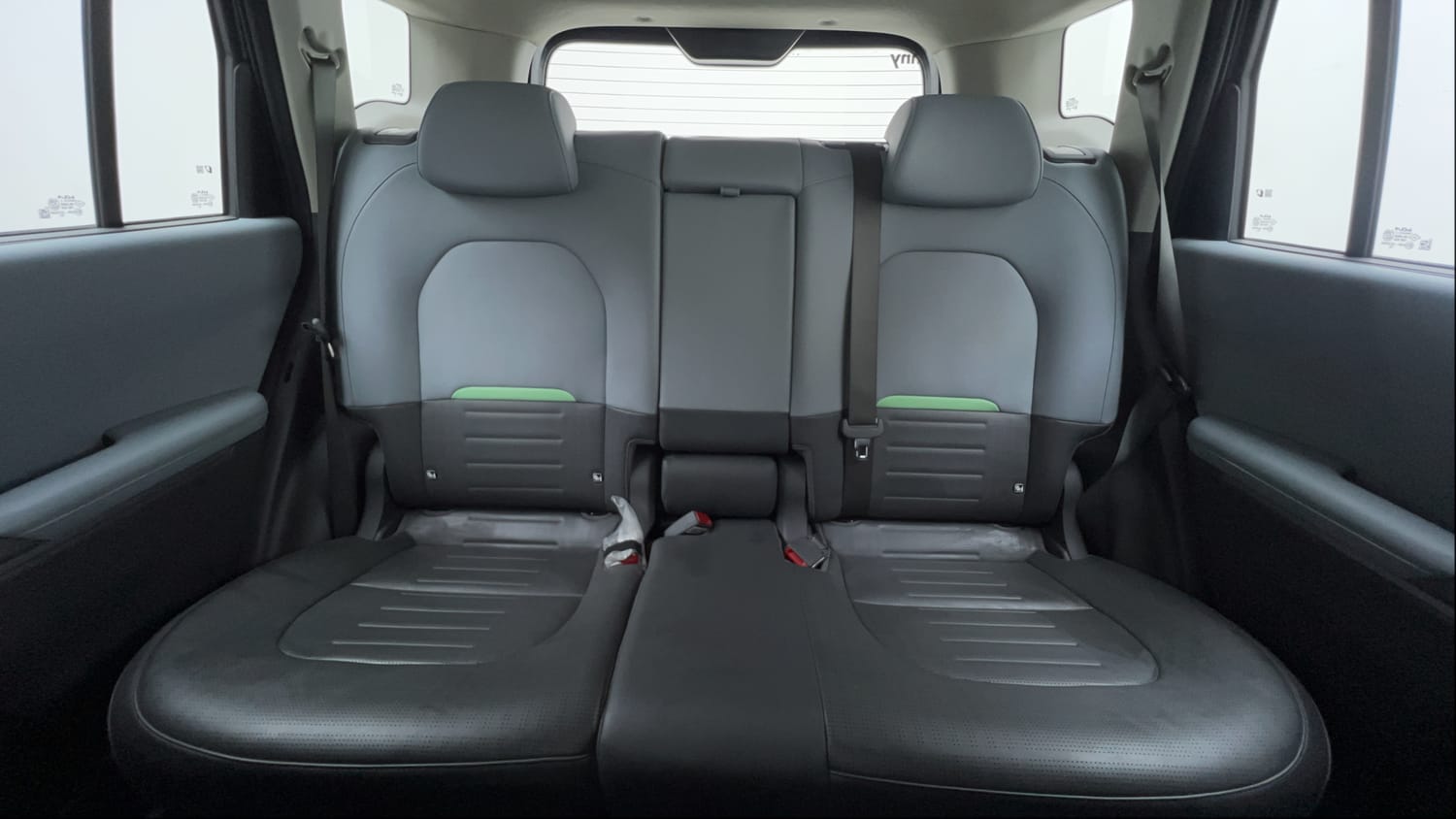 New Kia Syros interior REAR SEAT CONDITION VIEW