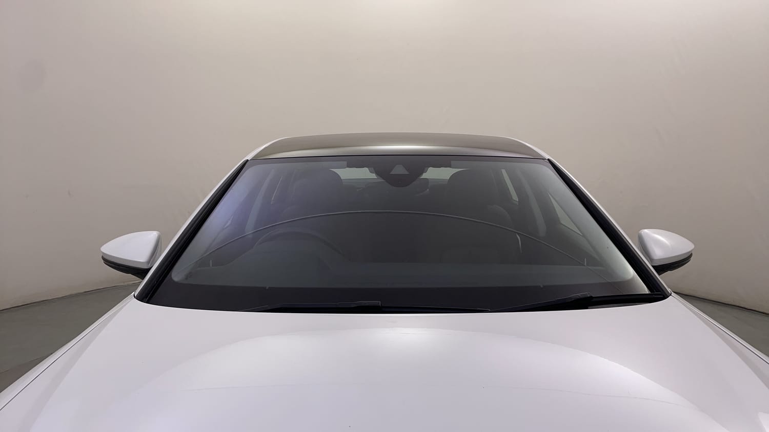 New Audi A6 exterior FRONT WINDSHIELD VIEW