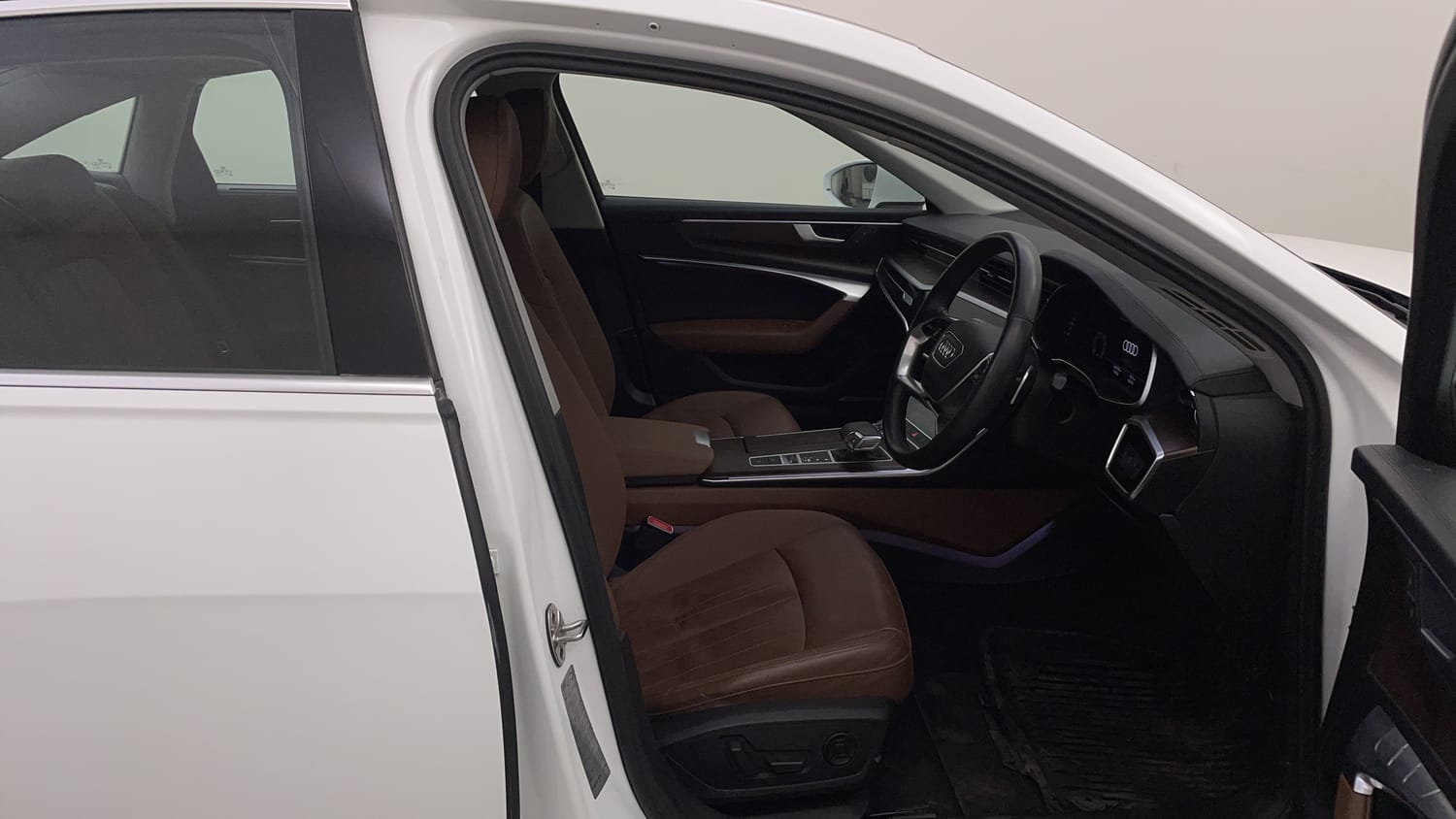 New Audi A6 interior RIGHT SIDE FRONT DOOR CABIN VIEW