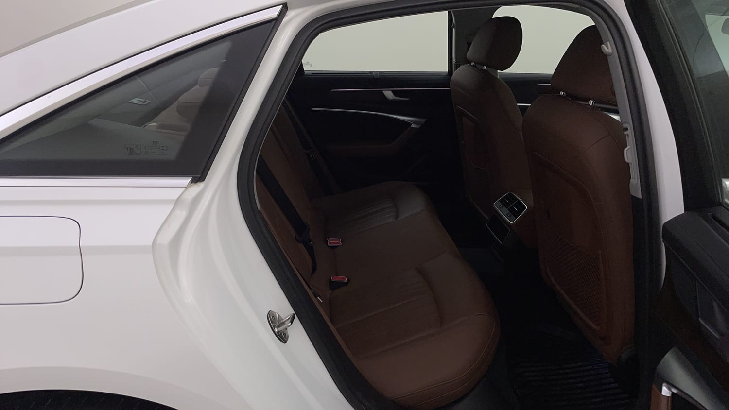 New Audi A6 interior RIGHT SIDE REAR DOOR CABIN VIEW