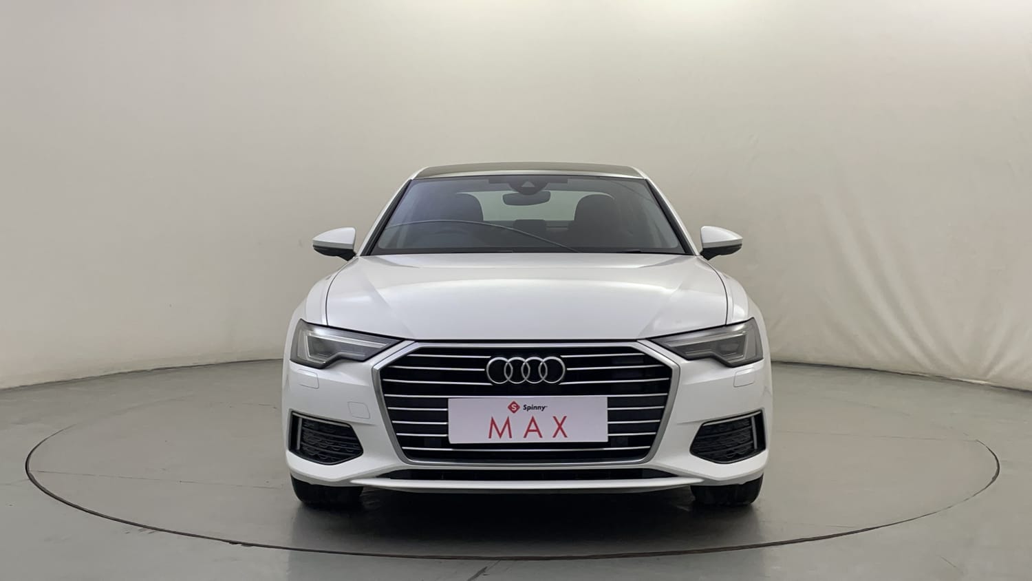 New Audi A6 exterior FRONT VIEW