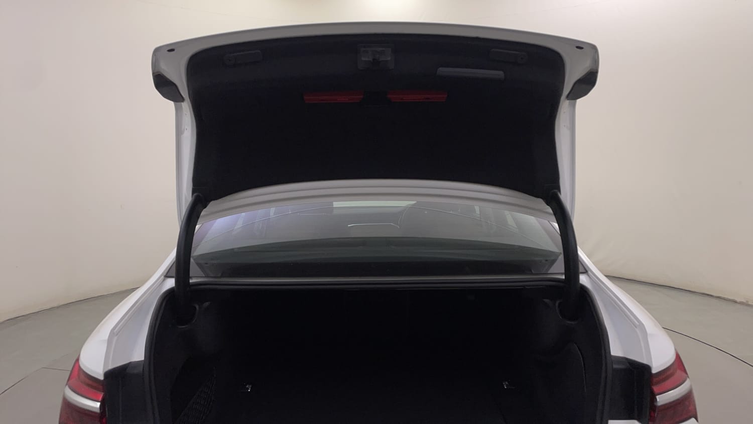 New Audi A6 interior DICKY DOOR OPEN VIEW