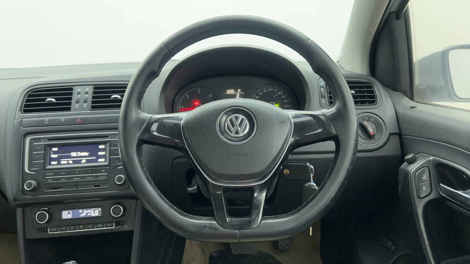 New Volkswagen Vento interior STEERING VIEW