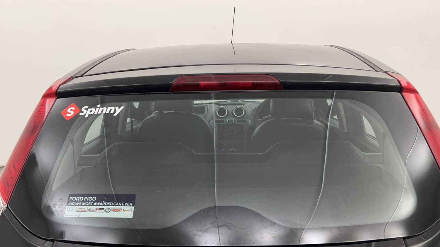 New Ford Figo exterior BACK WINDSHIELD VIEW