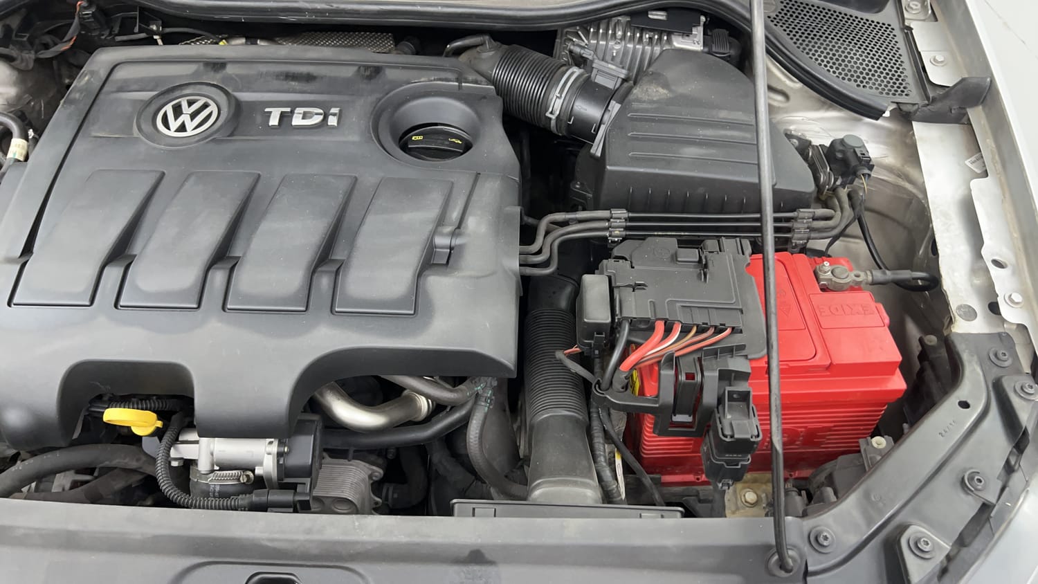 New Volkswagen Vento engine ENGINE LEFT SIDE VIEW