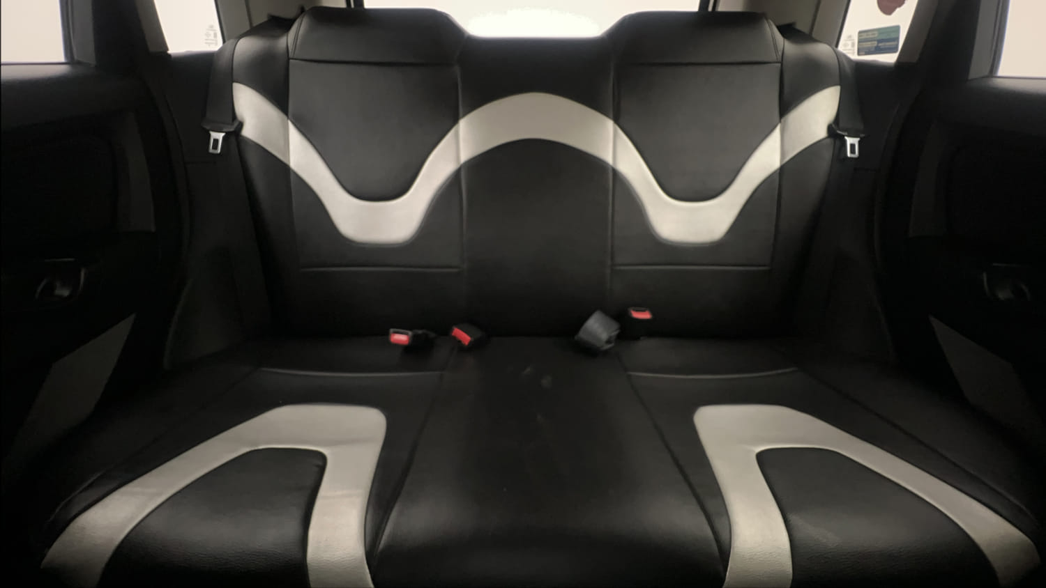 New Ford Figo interior REAR SEAT CONDITION VIEW