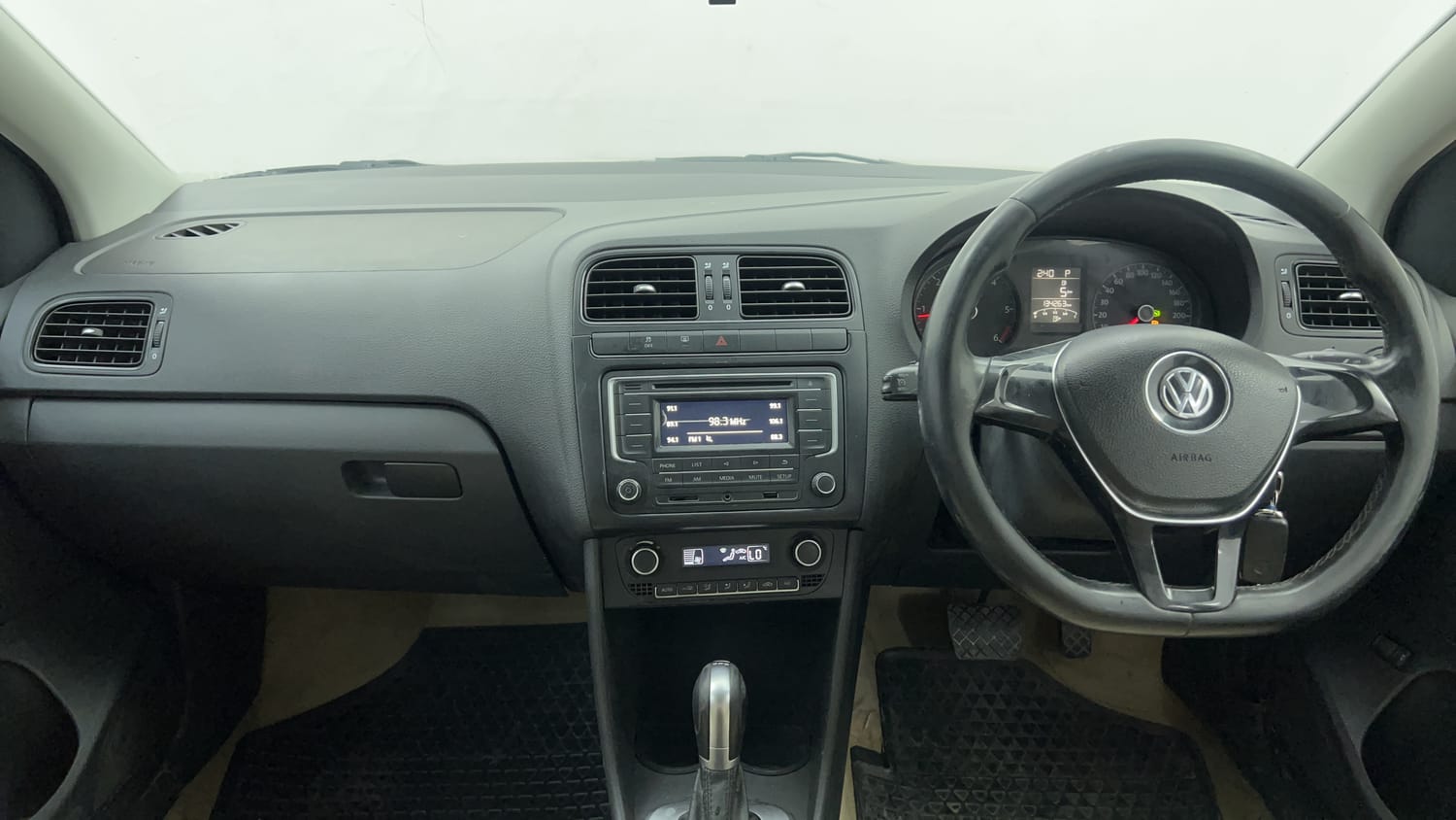 New Volkswagen Vento interior DASHBOARD VIEW