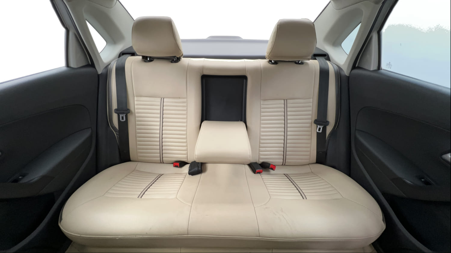 New Volkswagen Vento interior REAR SEAT CONDITION VIEW