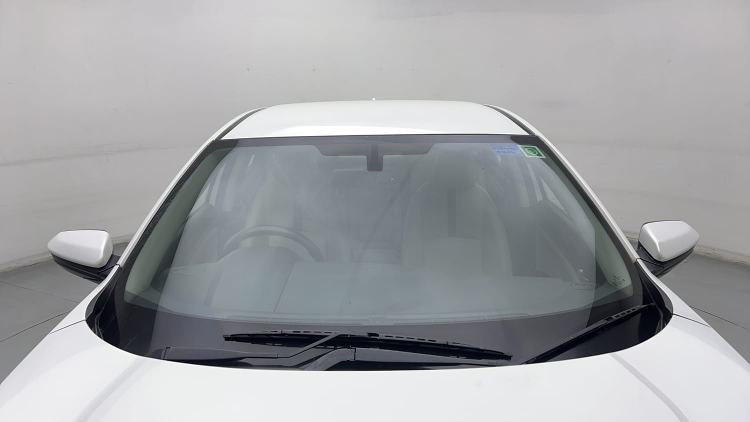New Honda Civic exterior FRONT WINDSHIELD VIEW