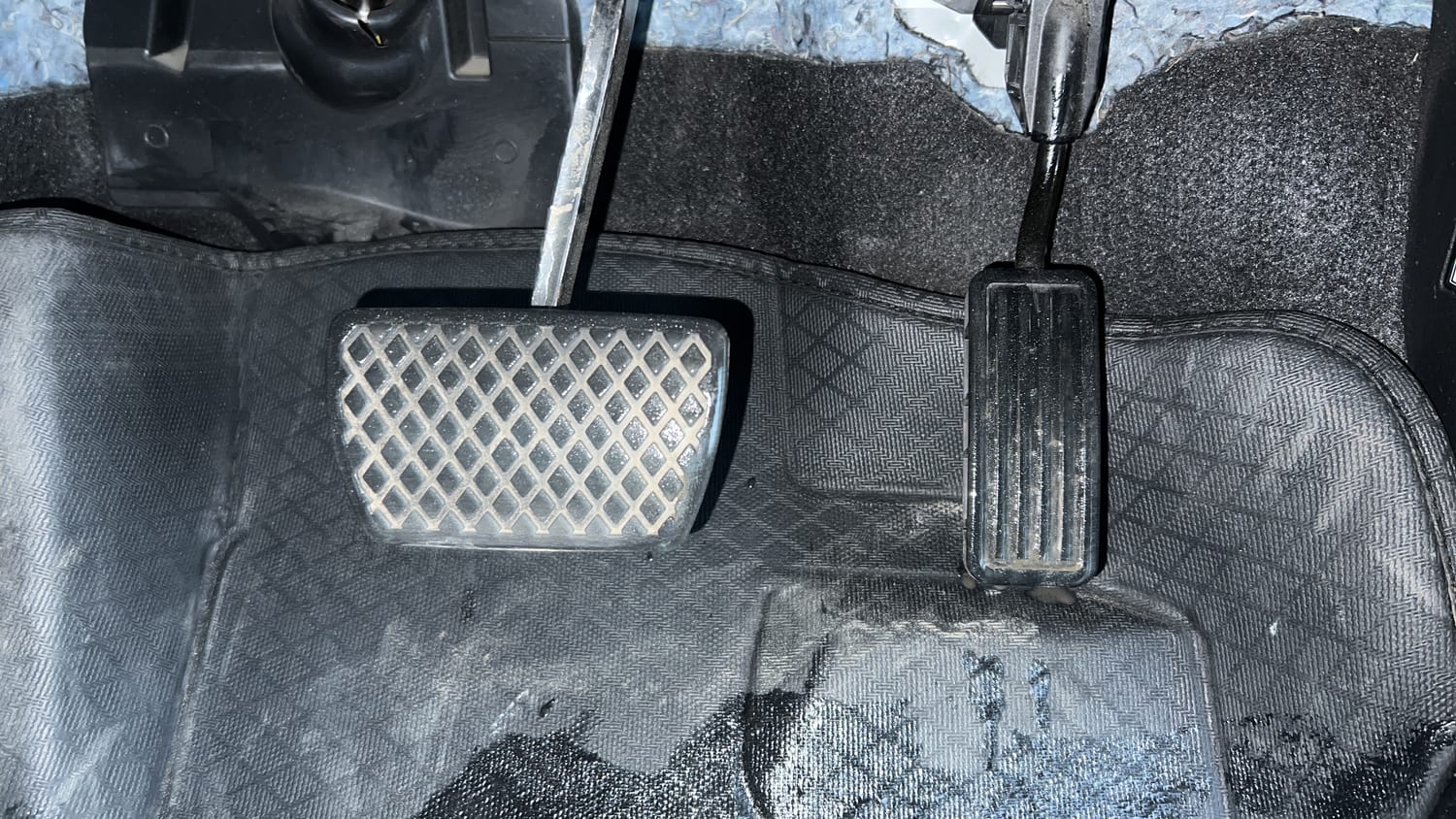 New Honda Civic interior PEDALS VIEW