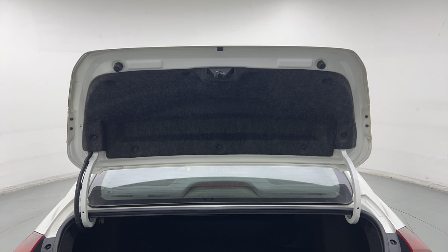 New Honda Civic interior DICKY DOOR OPEN VIEW