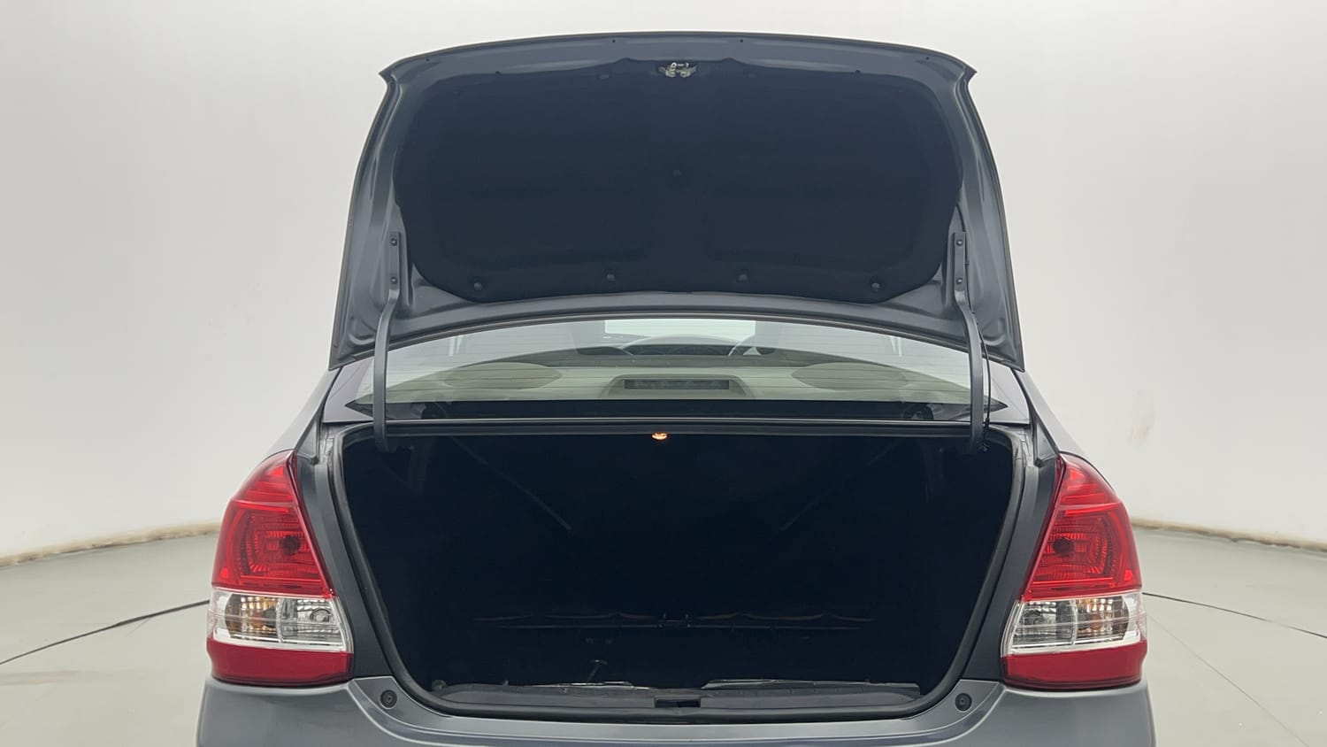 New Toyota Etios interior DICKY INSIDE VIEW