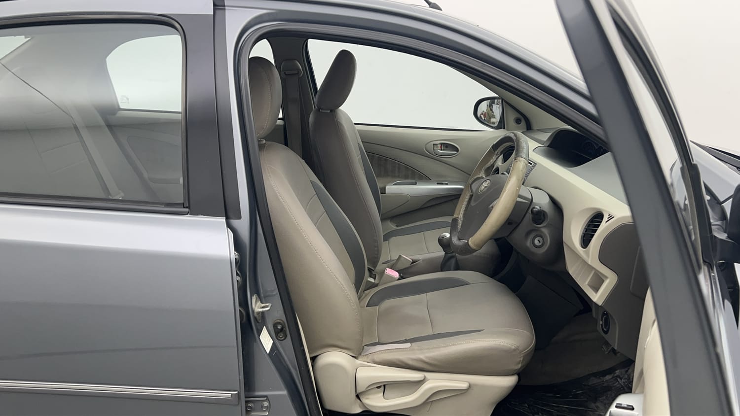 New Toyota Etios interior RIGHT SIDE FRONT DOOR CABIN VIEW