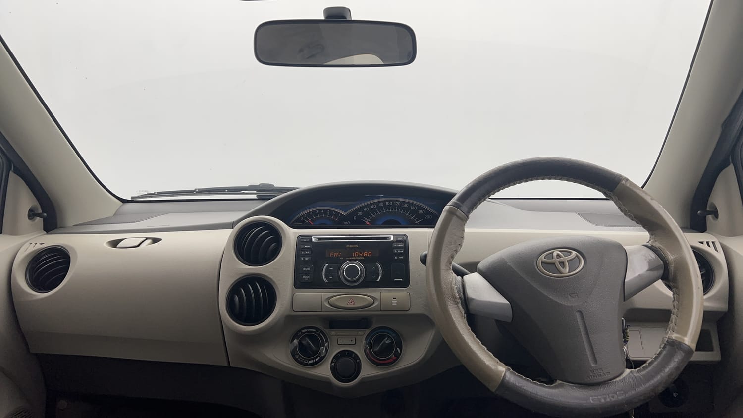 New Toyota Etios interior DASHBOARD VIEW
