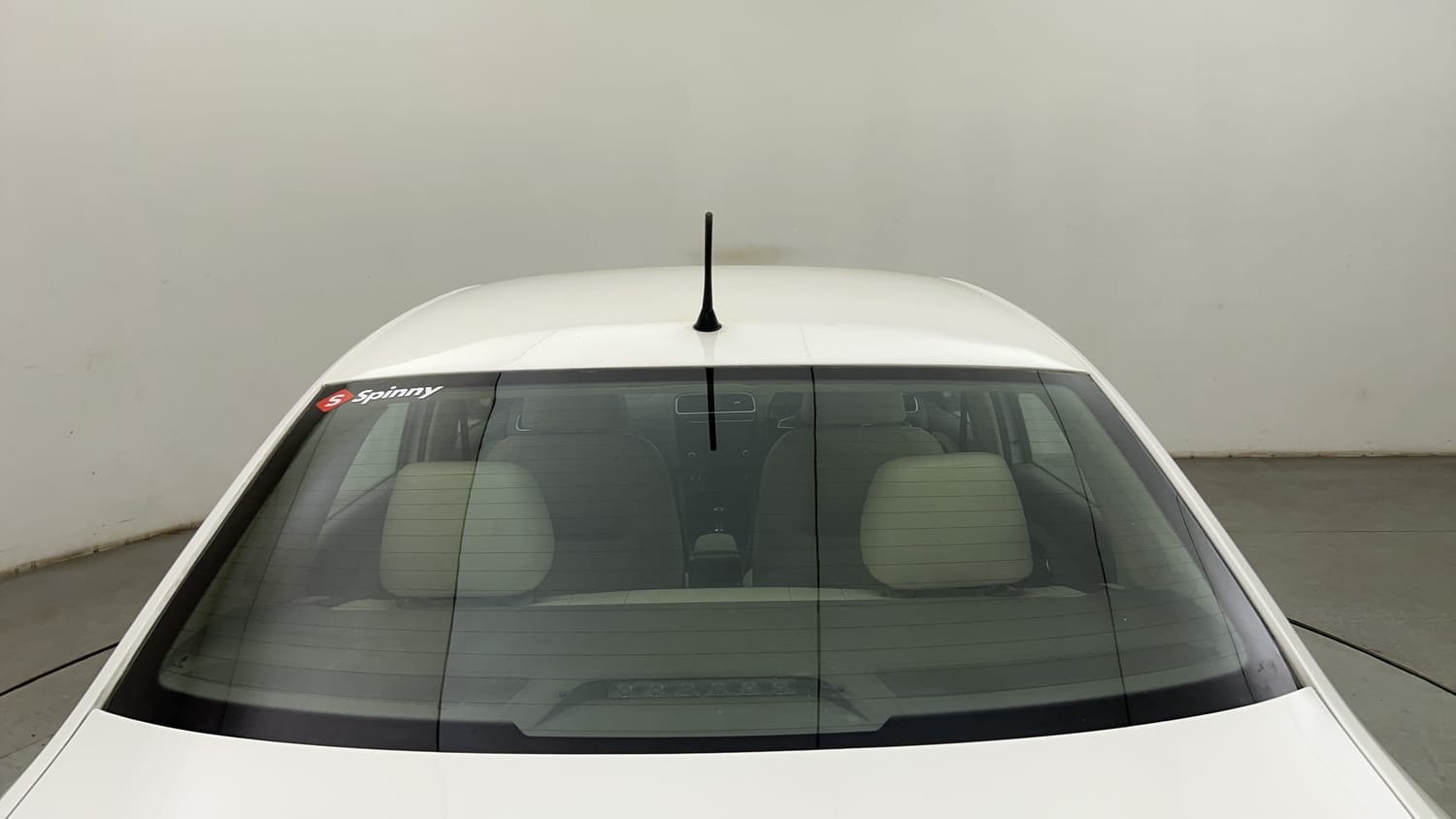 New Skoda Rapid exterior BACK WINDSHIELD VIEW
