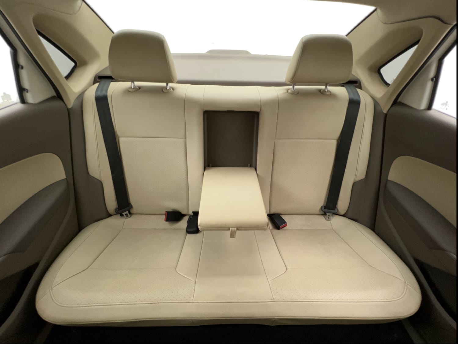 New Skoda Rapid interior REAR SEAT CONDITION VIEW