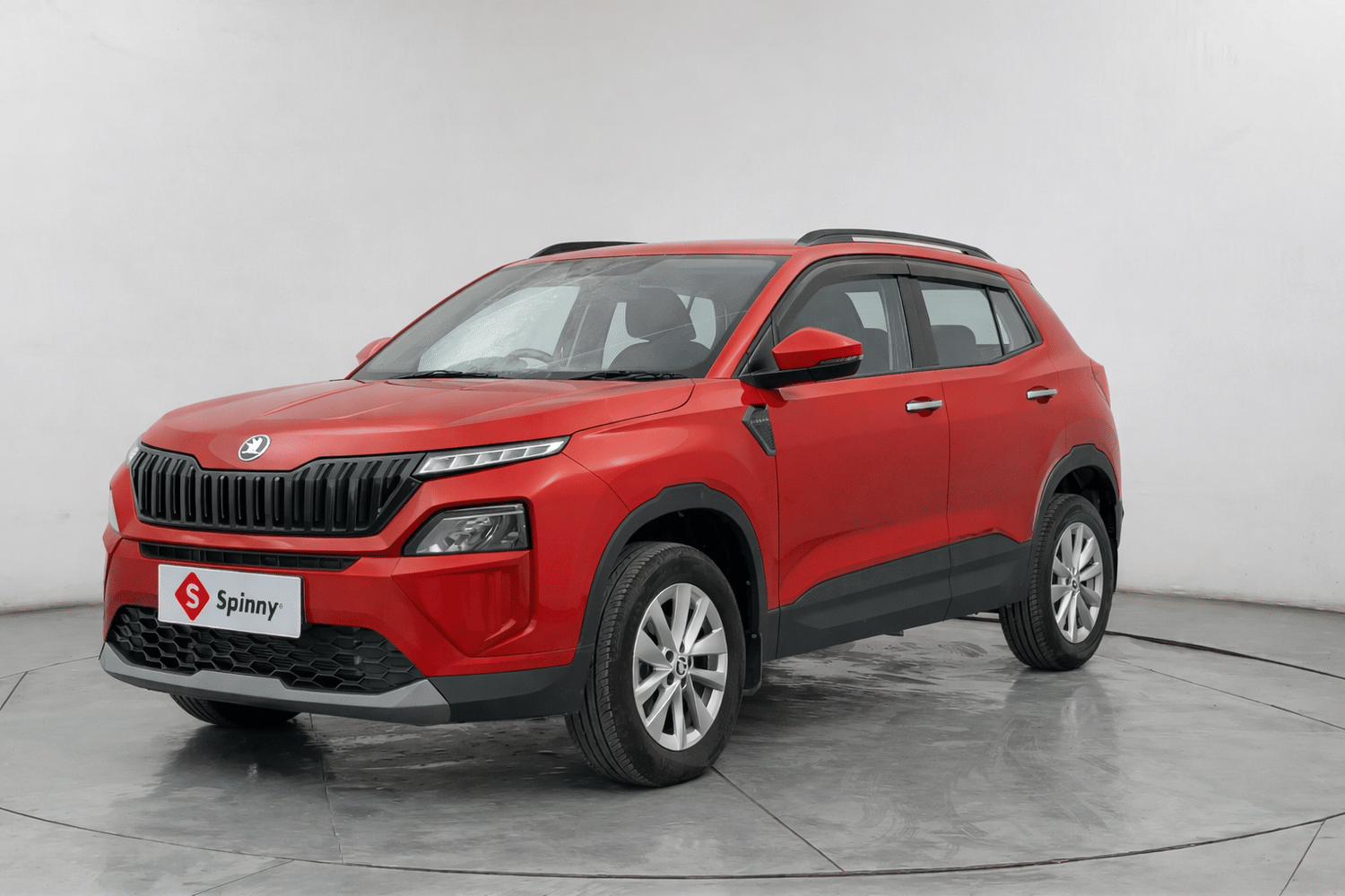 New Skoda Kylaq Tornado Red