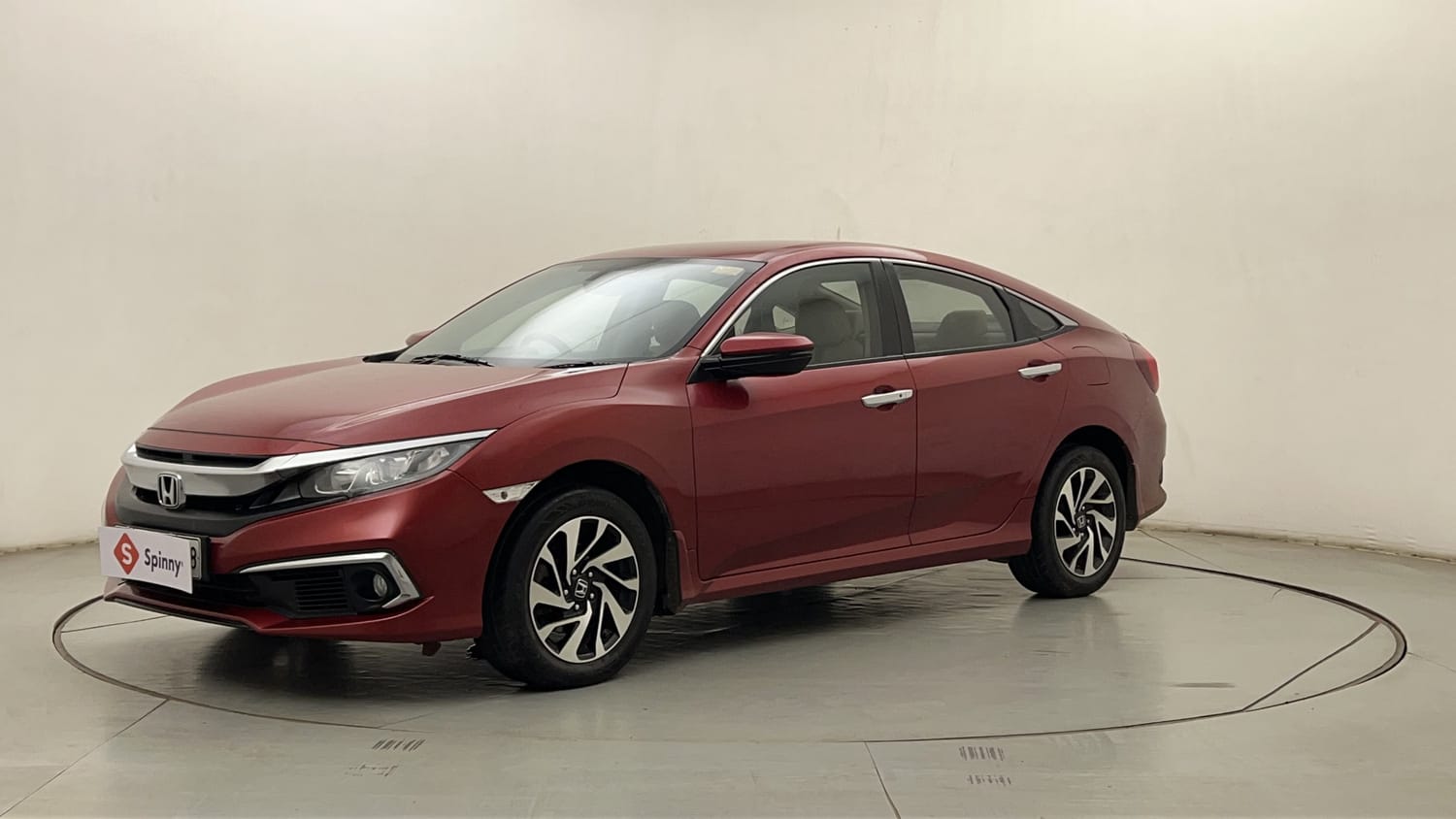 New Honda Civic Radiant red metallic