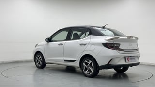 Used 2024 Hyundai Aura SX 1.2 CNG Cng Manual exterior LEFT REAR CORNER VIEW