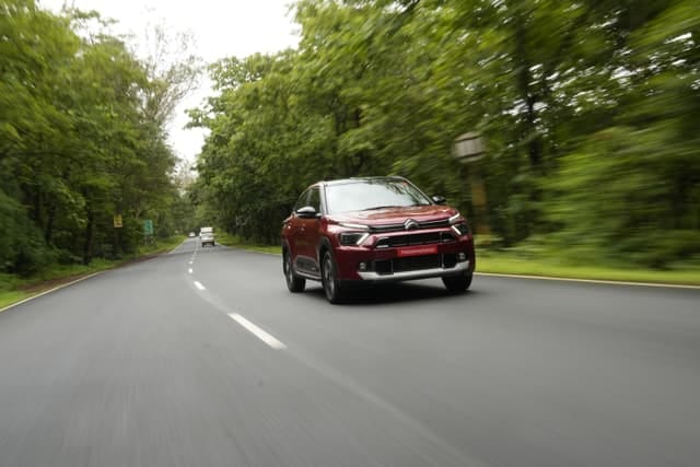 New Citroen Basalt exterior FRONT WINDSHIELD VIEW