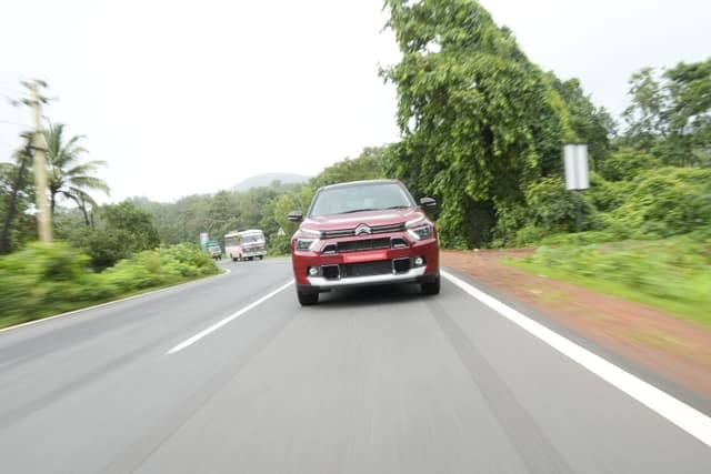 New Citroen Basalt exterior BACK WINDSHIELD VIEW