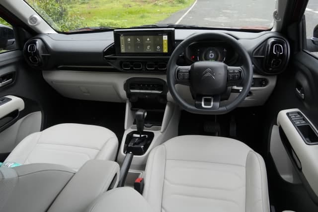 New Citroen Basalt interior GEAR  KNOB VIEW