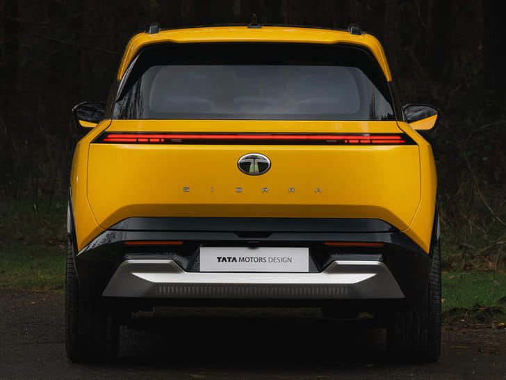 New Tata Sierra exterior FRONT VIEW