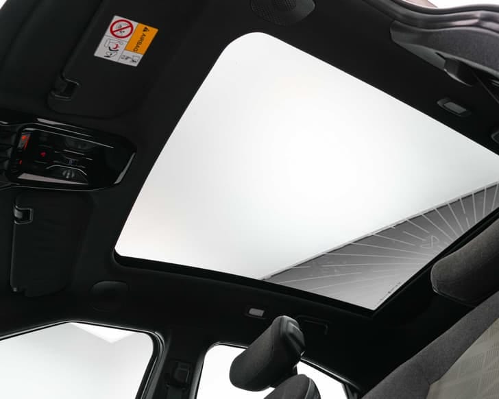 New Mahindra BE 6 interior RIGHT FRONT DOOR OPEN VIEW