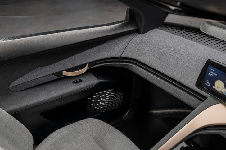 New Mahindra BE 6 interior DICKY DOOR OPEN VIEW