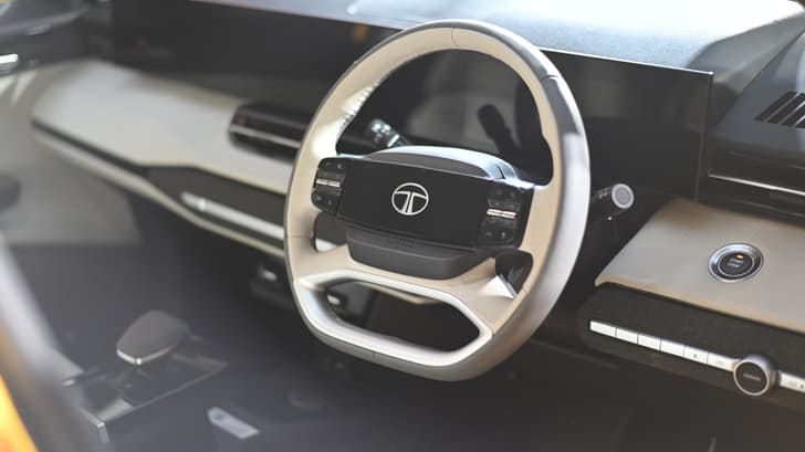 New Tata Sierra interior DASHBOARD VIEW