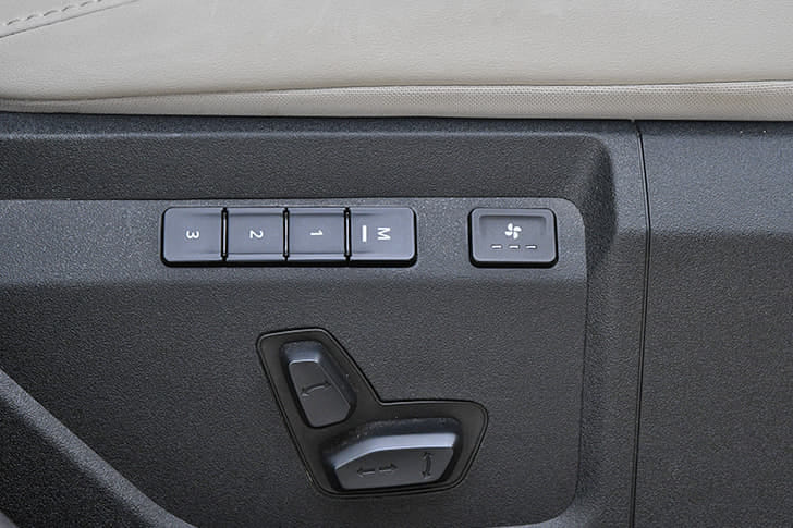 New Tata Sierra interior PEDALS VIEW