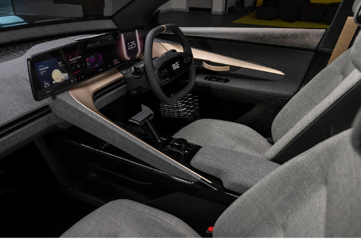 New Mahindra BE 6 interior CLUSTERMETER VIEW